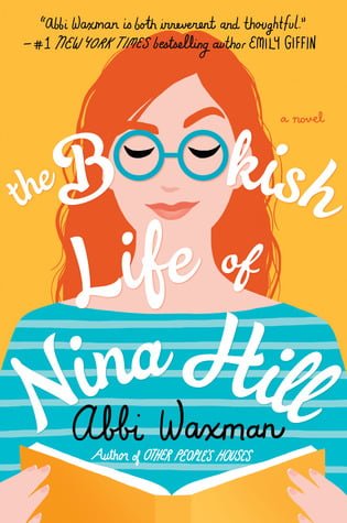 the bookish life of nina hill abbi waxman book cover girl reading a book