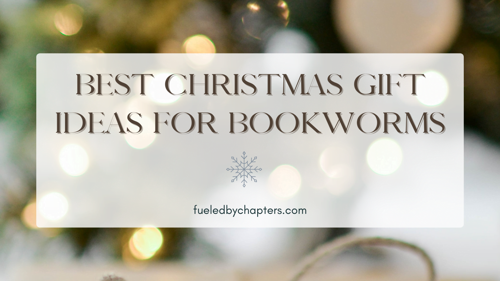 18 Unique Gift Ideas for Book Lovers | Reader Haven