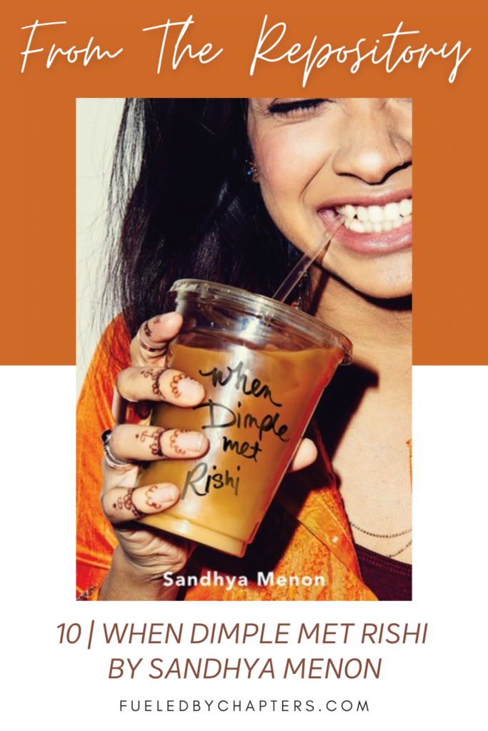 when dimple met rishi sandhya menon book cover