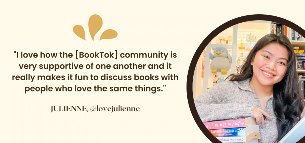 julienne rise of booktok in the philippines