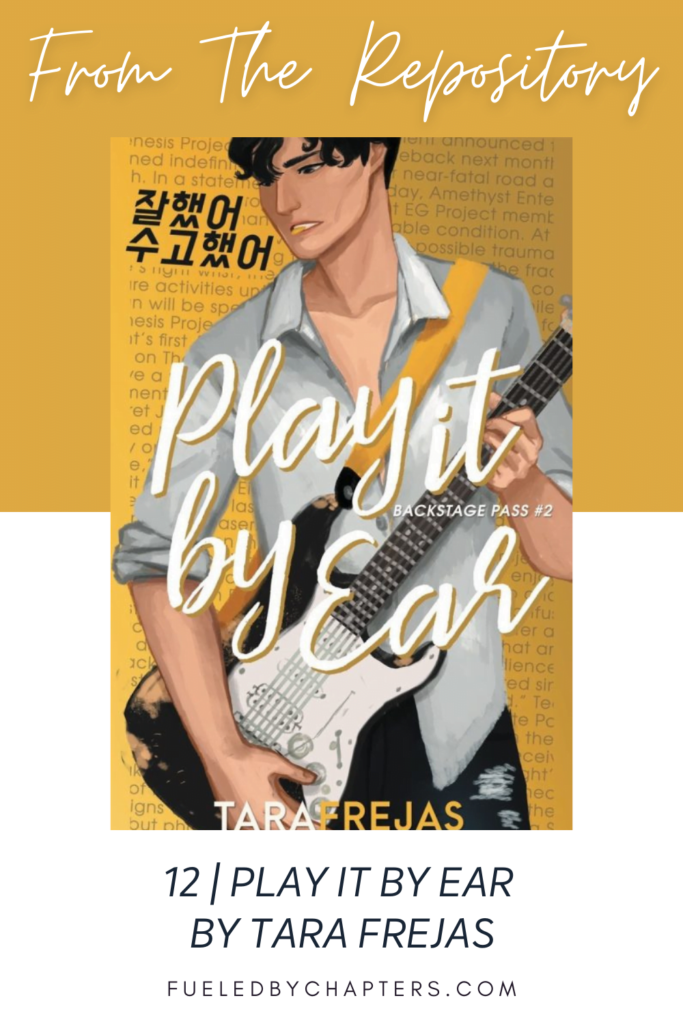 photo of book cover of play it by ear by tara frejas