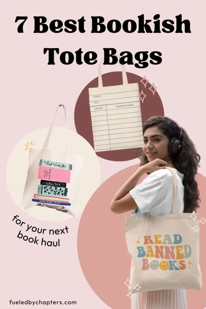 Bookish Tote Bags for Your Next Library Haul