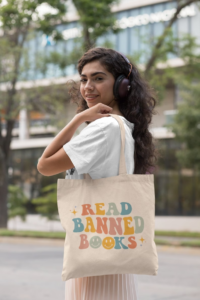 When someone wants a sturdy tote that can hold their laptop, books