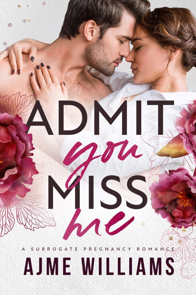 admit you miss me ajme williams book cover